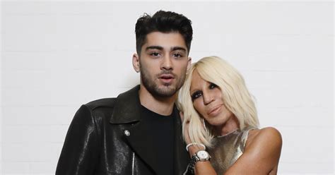 versace versus zayn|Zayn Malik on Working With Donatella Versace and His Plans for .